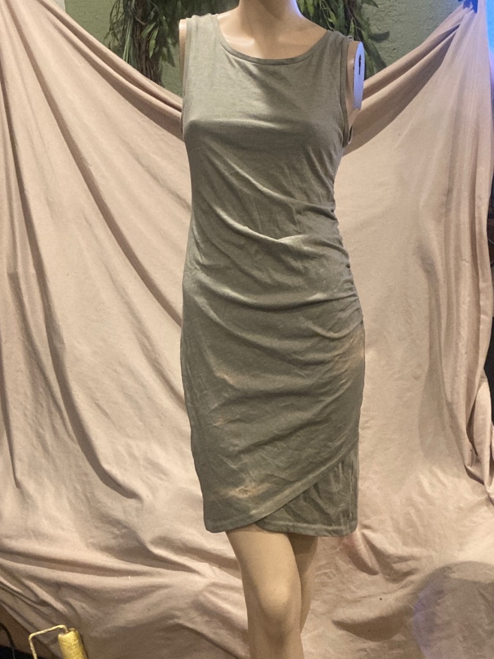 Keith side ruched dress